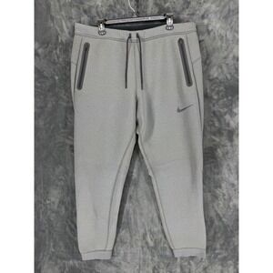 Nike Therma-FIT Mens 2XL Grey Tapered‎ Jogger Sweatpants 688477-071